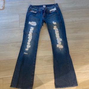 True religion boot cut jeans